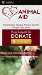 Mobile Screenshot of animalaidpdx.org